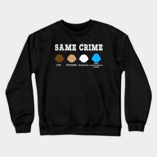 SAME CRIME Crewneck Sweatshirt